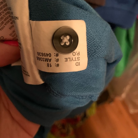 🔴 GOLF POLO ASHWORTH BANDON DUNES Oregon Golf Links Argyle Pattern BlueXXL - Picture 8 of 9